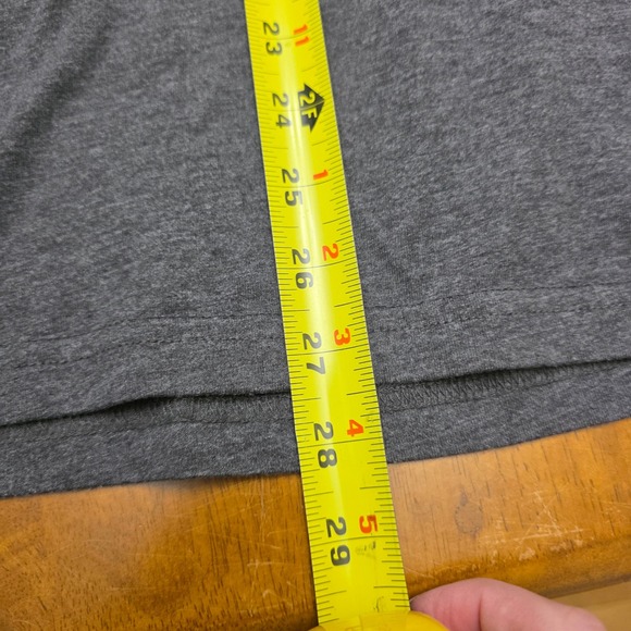 UNTUCKit Men's XX-Large Gray Crew Neck Short Sleeve T-Shirt Cotton Polyester - Picture 6 of 6